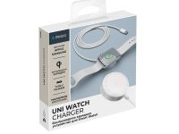 Беспроводное зарядное устройство Deppa (23166) для Apple Watch/Galaxy Watch Type-C 2.5W (белый)