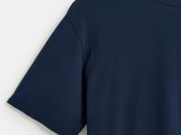 Футболка из хлопка свободного силуэта