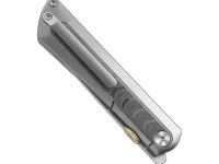 Складной нож Kizer Quoll, сталь S45VN, рукоять Titanium&Rainbow Damascus