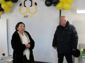 Учебно-производственный комплекс открыли в Октемской школе