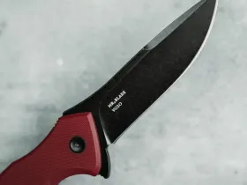 Складной нож Mr.Blade Hellcat Mini, сталь VG-10, рукоять Burgundy G10