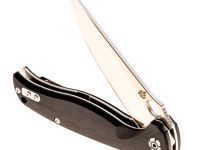 Складной нож QSP Knife Gavial, сталь D2, рукоять G10, черный