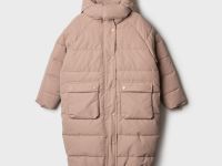 Пальто текстильное с полиуретановым покрытием для девочек