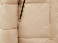 Стеганое утепленное пальто oversize силуэта