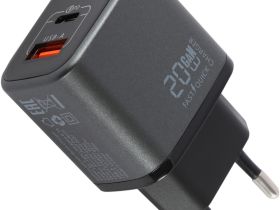 Зарядное устройство Red Line Pro XC-2 USB/USB-C 20 Вт Серое