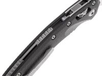 Складной нож Microtech Amphibian, сталь M390MK, рукоять G10, 137RL-10FLGTBK