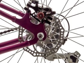 Подростковый велосипед Novatrack Jenny 24 Disc, год 2023, цвет Розовый, ростовка 12