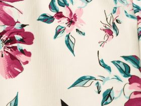 Комплект трикотажный для девочек: платье, брюки (легинсы)