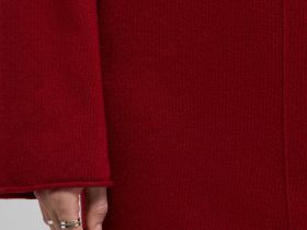 Вязаное платье с шерстью и кашемиром