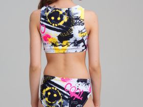 Купальный костюм трикотажный для девочек