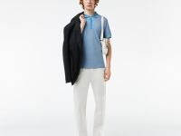 Мужское хлопковое поло Lacoste Regular Fit
