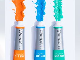 Набор акриловых красок Dmast 12 туб по 12 мл в картонной упаковке