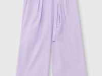 Широкие брюки из хлопка