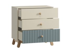 Комод детский Финни 85x86 Серо-зеленый