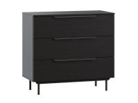 Комод Квелен 96x89 Черный древесный