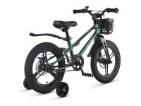 Детский велосипед Maxiscoo Shark Pro 16, год 2026, цвет Синий