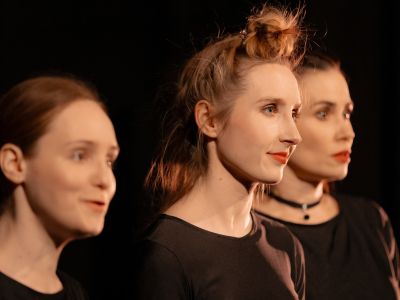 Три высокие женщины (Человек в кубе)