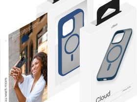 Клип-кейс uBear Cloud Mag для Apple iPhone 16 Pro Синий