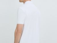 Поло из хлопка, Белый