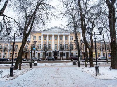 Дом, в котором 30-31 декабря 1918 г. проходил I съезд Компартии Белоруссии, провозгласивший создание Белорусской Социалистической Республики