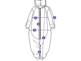 Кигуруми: комбинезон динозавр