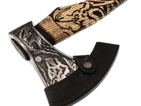 Кованый топор Волчья стая