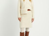 Кардиган с округлой горловиной