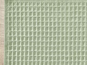 Полотенце вафельное Lorgo, зеленое