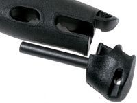 Нож с фиксированным лезвием Morakniv Companion Spark Black, сталь Sandvik 12C27, рукоять резина/пластик