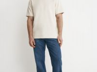 Прямые джинсы, Синий