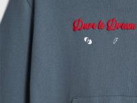 Худи с принтом для мальчиков, Синий