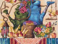 Набор для вышивания PANNA Золотая серия "Натюрморт с лейками"