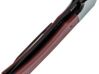 Складной автоматический нож Viking Nordway KA221-2, сталь D2, рукоять G10, красный