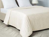 Пододеяльник Ecru страйп-сатин 40156