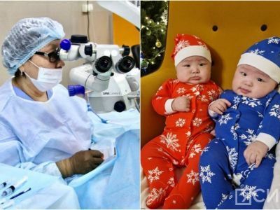 Врачи из Якутии выполнили уникальную операцию братьям-близнецам с катарактой