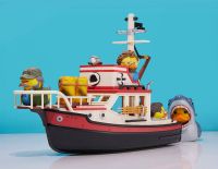 Фигурка Tubbz Челюсти Лодка Орка с командой и акулой