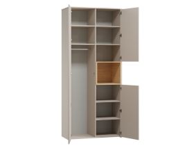 Распашной шкаф Висмар 2-103x240 Капучино