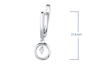 Серьги из серебра э0612сг02200367