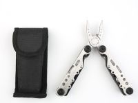 Мультитул Stinger, сталь (серебристо-черный), 13 инструментов, нейлоновый чехол, коробка картон