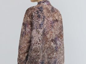 Рубашка из лиоцелла, Оранжевый