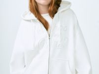 Толстовка для девочек, Белый