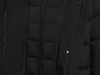 Длинный пуховик с натуральным пухом