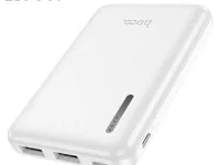 Внешний аккумулятор Hoco J115 Journey 5000mAh 22.5W USB/MicroUSB/Type-C (белый)