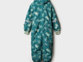 Комбинезон текстильный с полиуретановым покрытием для девочек