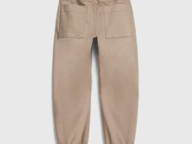 Брюки с эластичным поясом для мальчиков, Бежевый