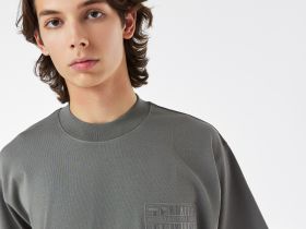 Мужская футболка Lacoste свободного кроя