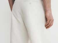 Шорты из ткани оксфорд, Бежевый