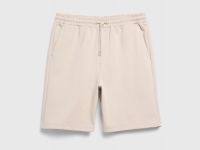 Шорты трикотажные интерлок, Бежевый