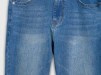 Зауженные джинсы, Синий