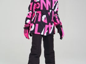 Зимняя куртка из мембранной ткани для девочки